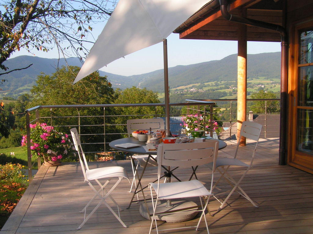 Bed and Breakfast Les Perrelles Bellecombe-en-Beauges Exteriér fotografie